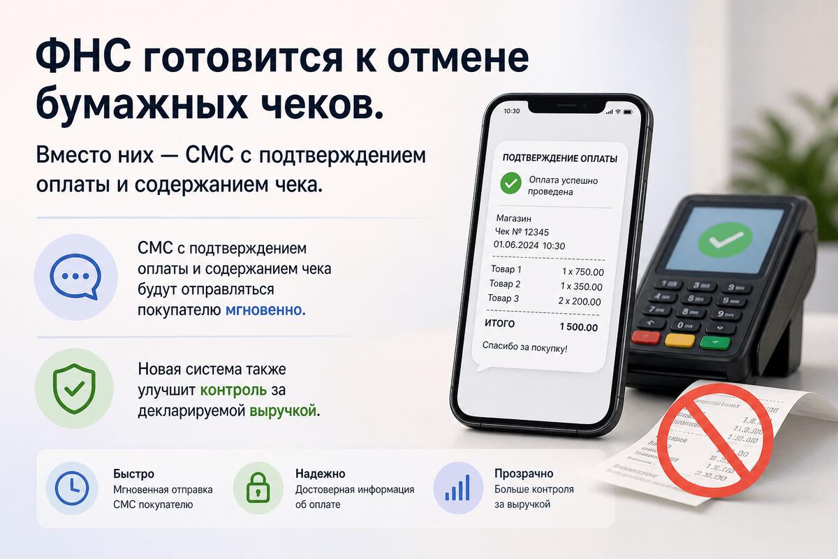 Чеки для покупателей отменят: дата уже известна
