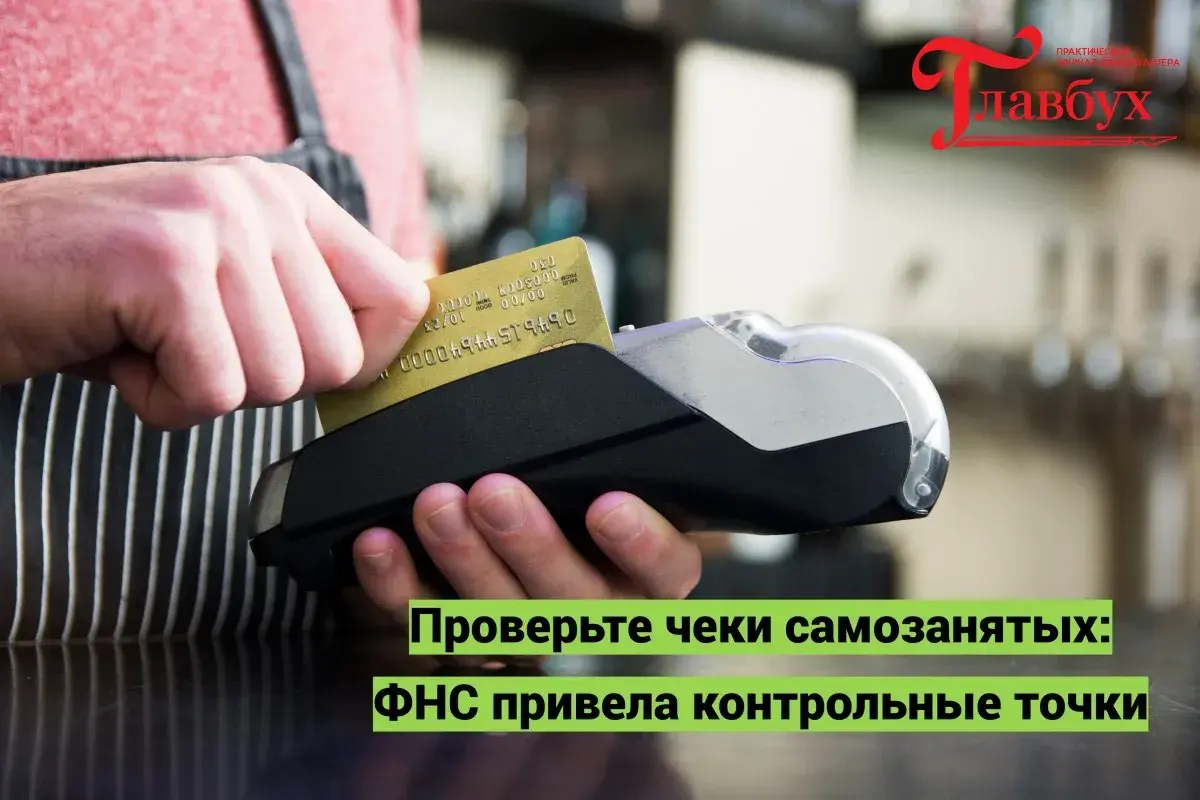 Проверьте чеки самозанятых: ФНС привела контрольные точки