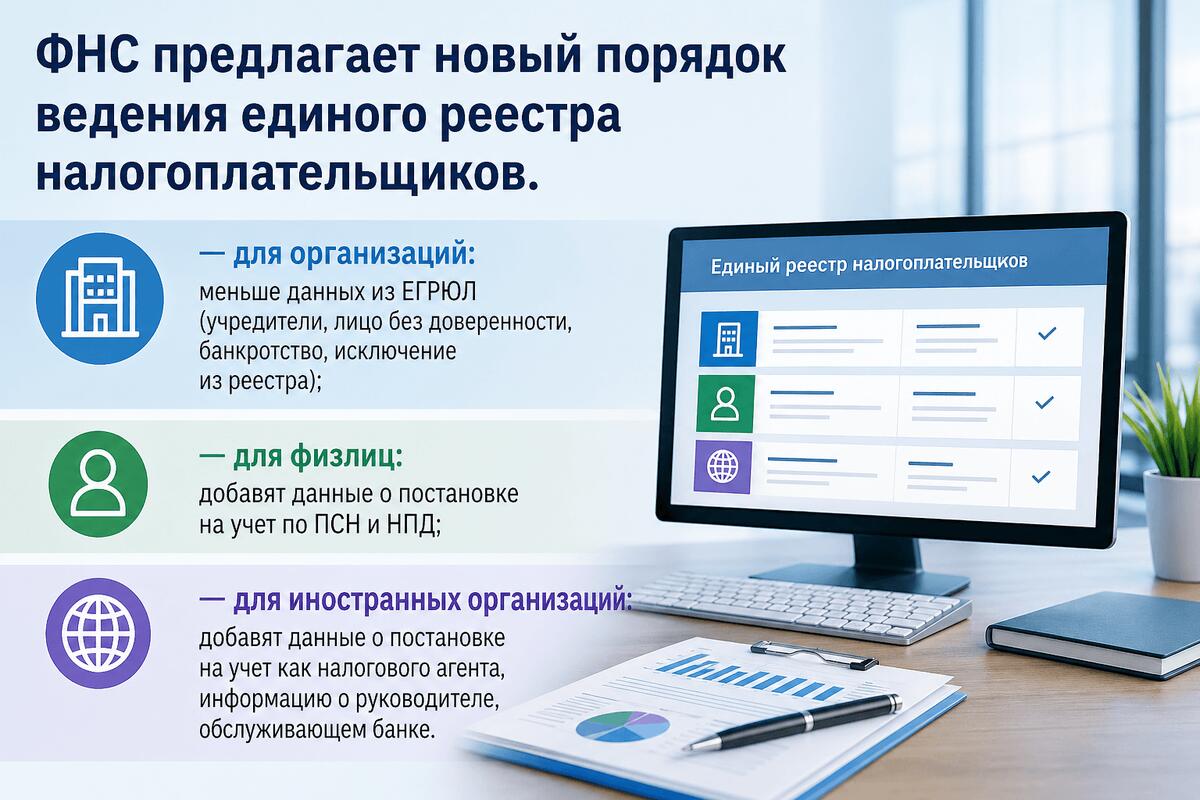 ФНС меняет состав сведений об учредителях в ЕГРЮЛ