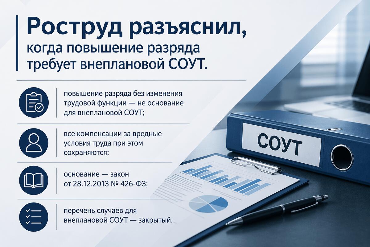 Внеплановая СОУТ: полный перечень оснований