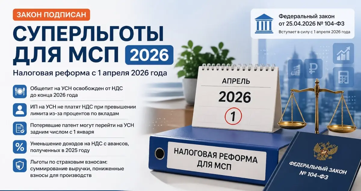 Малый бизнес получил льготы по вкладам, НДС, патенту и УСН задним числом — закон подписан