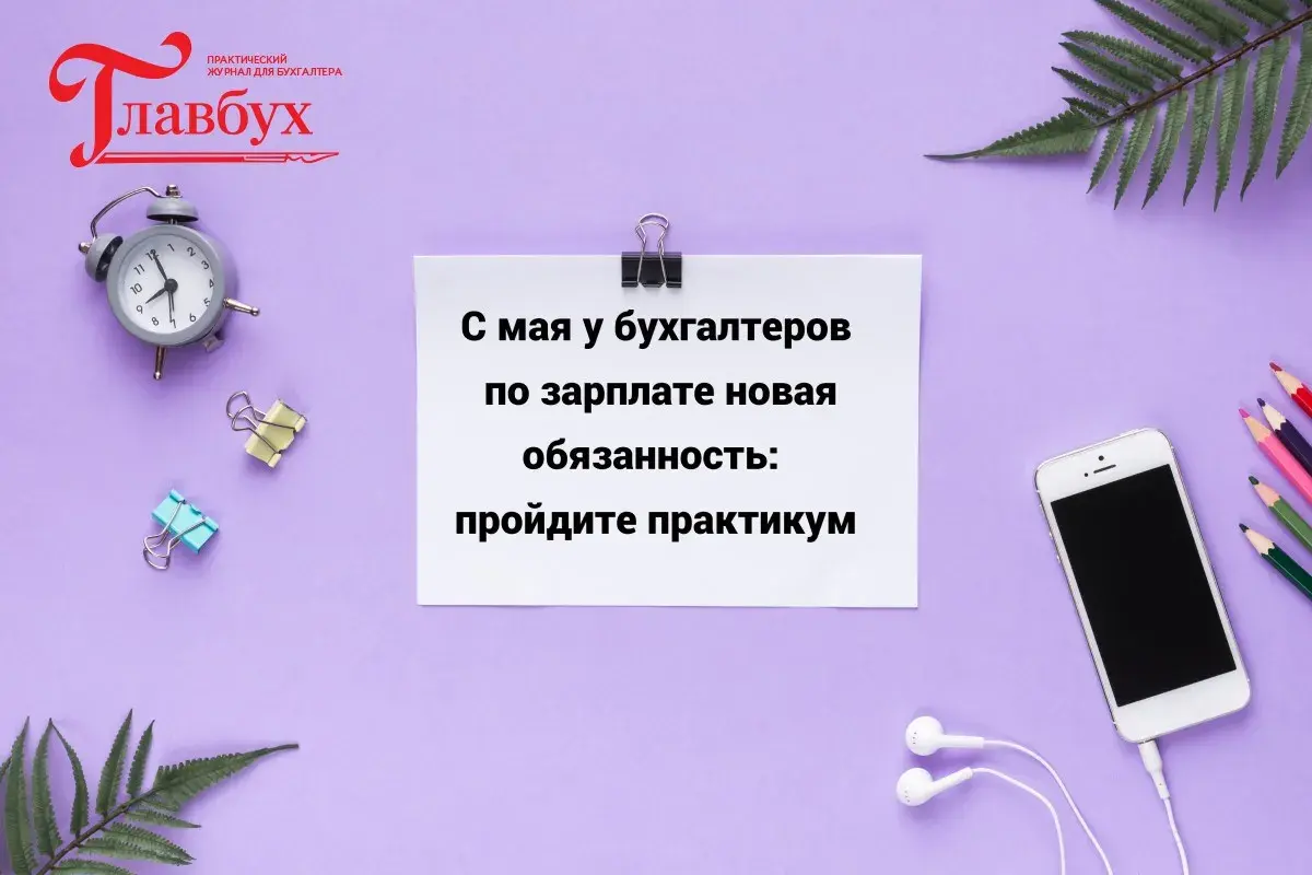 С мая у бухгалтеров по зарплате новая обязанность: пройдите практикум