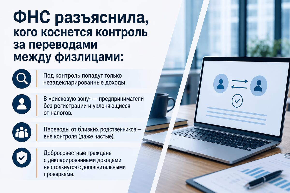 ФНС: массового контроля за переводами с карты на карту не будет для добросовестных граждан