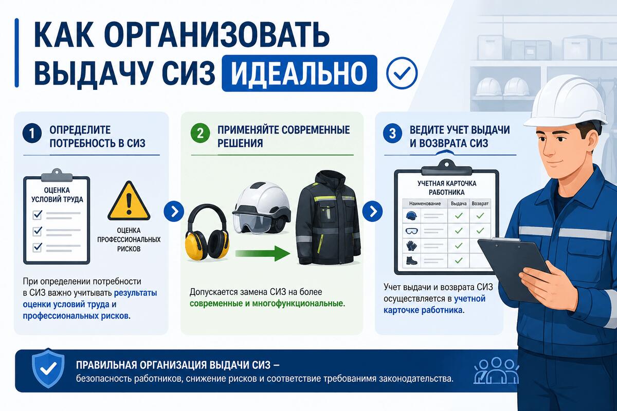 Как организовать выдачу СИЗ идеально