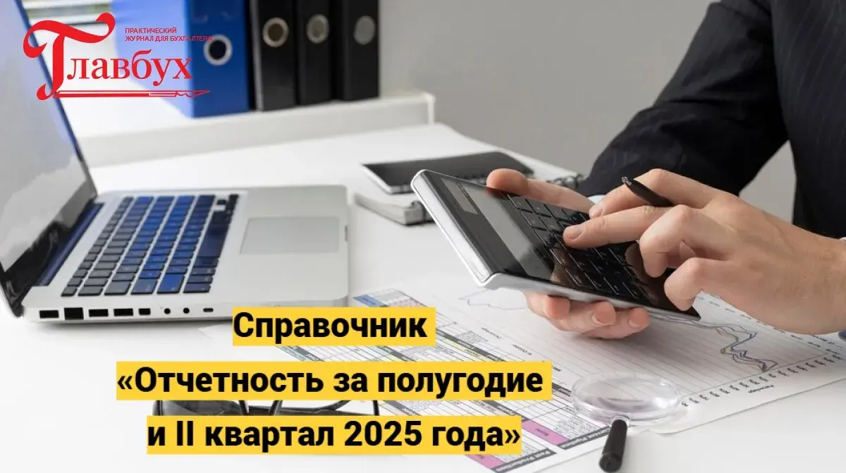 Справочник «Отчетность за полугодие и II квартал 2025 года»
